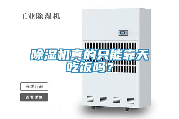 除濕機真的只能靠天吃飯嗎？