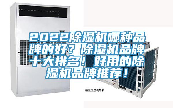 2022除濕機(jī)哪種品牌的好？除濕機(jī)品牌十大排名！好用的除濕機(jī)品牌推薦！
