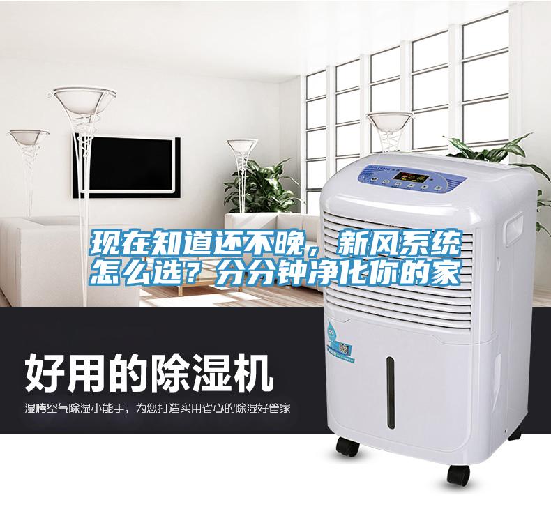 現(xiàn)在知道還不晚，新風(fēng)系統(tǒng)怎么選？分分鐘凈化你的家