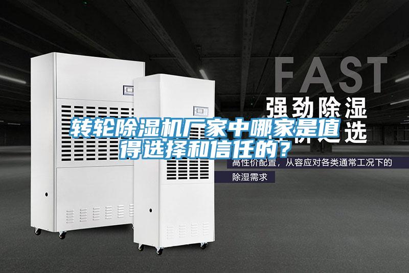 轉(zhuǎn)輪除濕機(jī)廠家中哪家是值得選擇和信任的？
