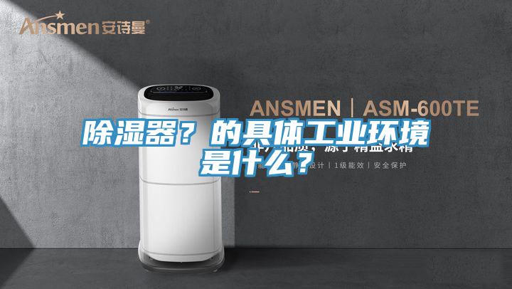 除濕器？的具體工業(yè)環(huán)境是什么？