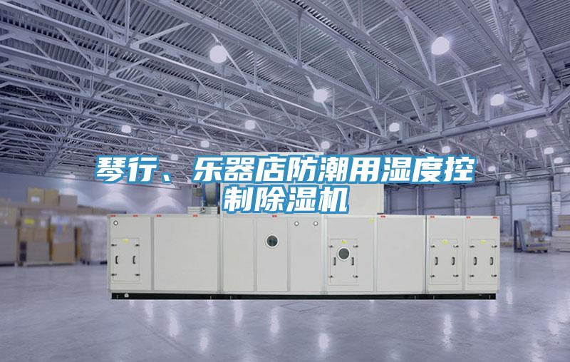 琴行、樂器店防潮用濕度控制除濕機