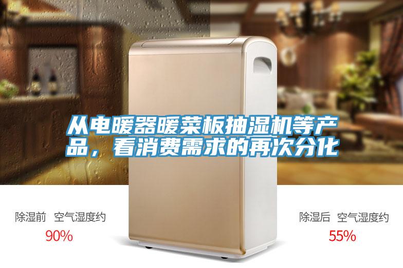 從電暖器暖菜板抽濕機等產品，看消費需求的再次分化