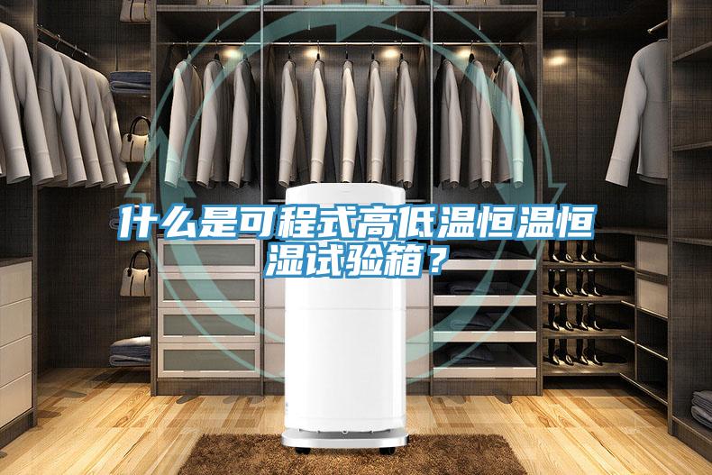 什么是可程式高低溫恒溫恒濕試驗箱？