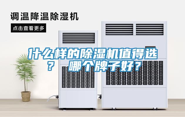 什么樣的除濕機(jī)值得選？ 哪個(gè)牌子好？
