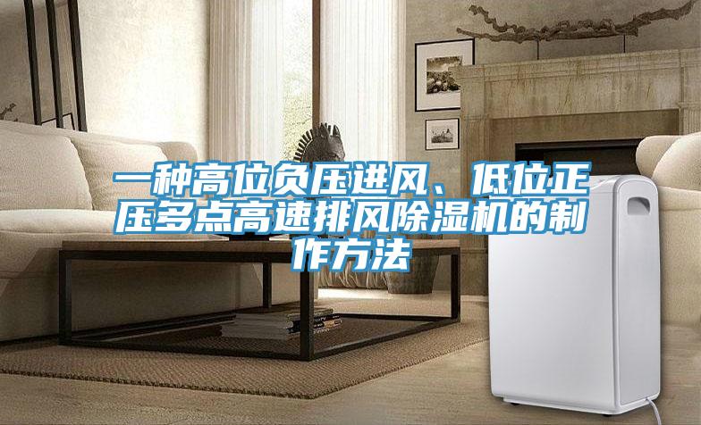 一種高位負(fù)壓進(jìn)風(fēng)、低位正壓多點(diǎn)高速排風(fēng)除濕機(jī)的制作方法