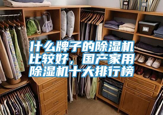 什么牌子的除濕機(jī)比較好，國產(chǎn)家用除濕機(jī)十大排行榜