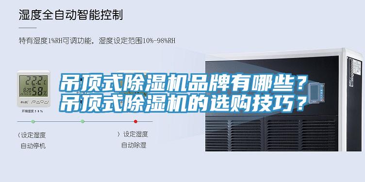 吊頂式除濕機(jī)品牌有哪些？吊頂式除濕機(jī)的選購(gòu)技巧？