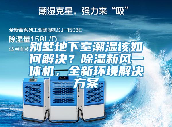 別墅地下室潮濕該如何解決？除濕新風一體機，全新環(huán)境解決方案