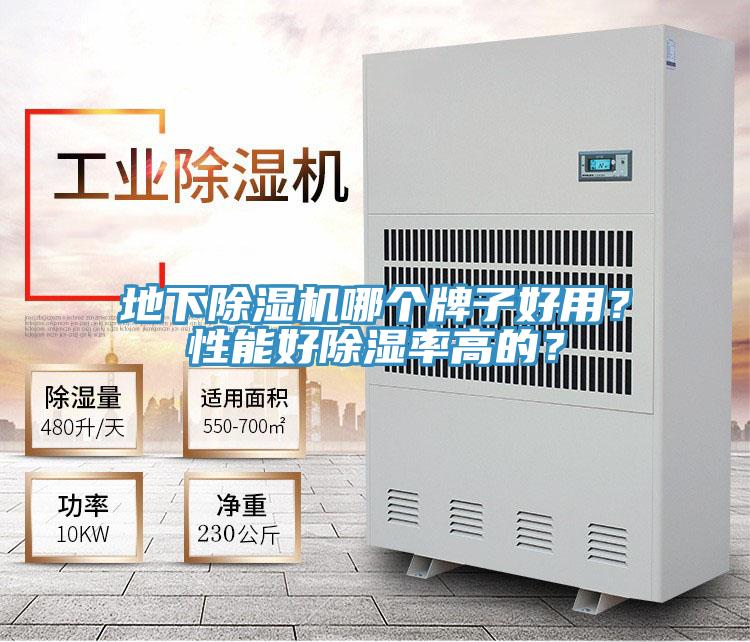 地下除濕機哪個牌子好用？性能好除濕率高的？