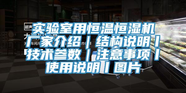 實(shí)驗(yàn)室用恒溫恒濕機(jī)廠家介紹｜結(jié)構(gòu)說明丨技術(shù)參數(shù)｜注意事項丨使用說明丨圖片