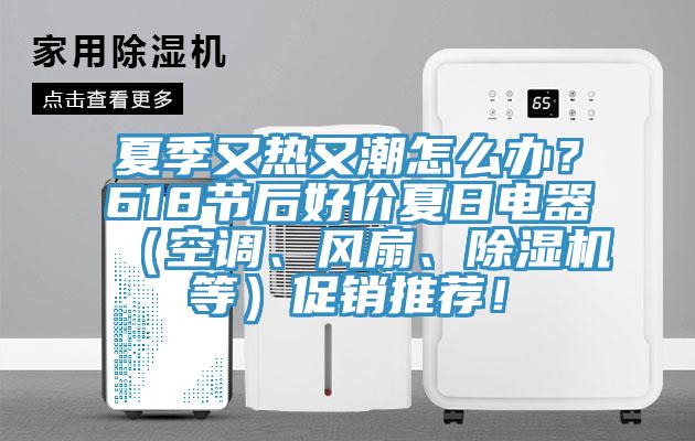 夏季又熱又潮怎么辦？618節(jié)后好價夏日電器（空調(diào)、風扇、除濕機等）促銷推薦！