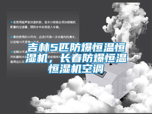 吉林5匹防爆恒溫恒濕機，長春防爆恒溫恒濕機空調