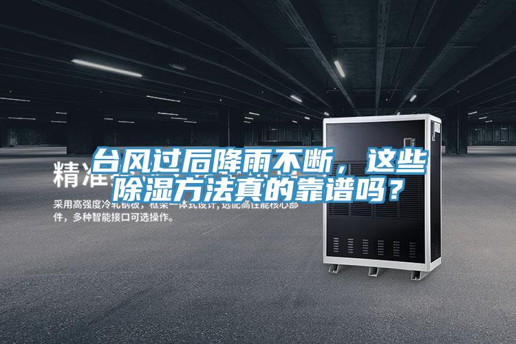 臺(tái)風(fēng)過后降雨不斷，這些除濕方法真的靠譜嗎？