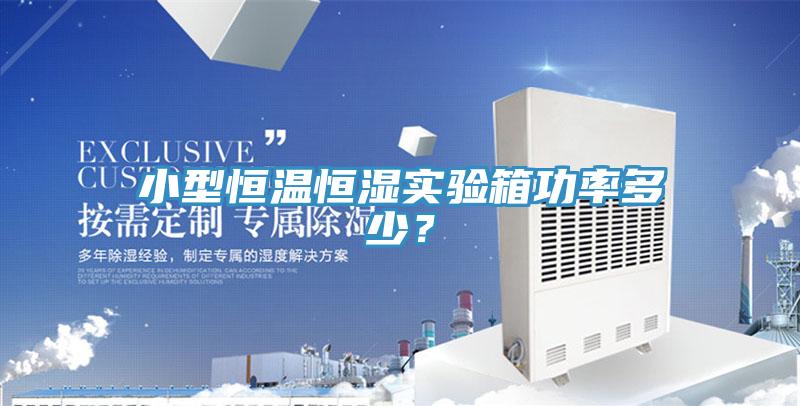小型恒溫恒濕實驗箱功率多少？