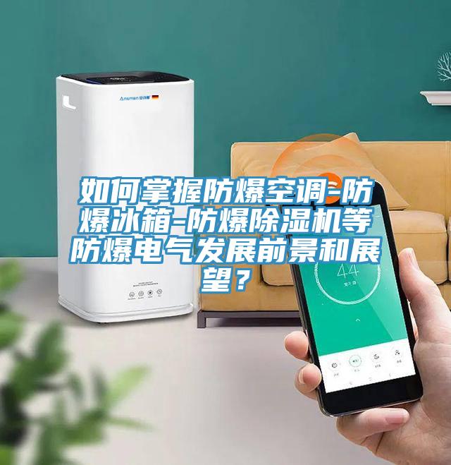 如何掌握防爆空調(diào)-防爆冰箱-防爆除濕機(jī)等防爆電氣發(fā)展前景和展望？