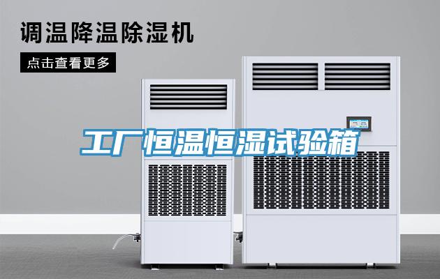 工廠(chǎng)恒溫恒濕試驗(yàn)箱