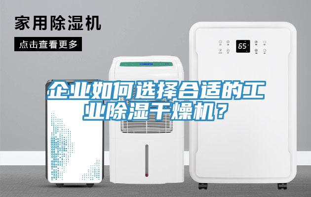 企業(yè)如何選擇合適的工業(yè)除濕干燥機？