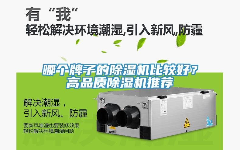 哪個(gè)牌子的除濕機(jī)比較好？高品質(zhì)除濕機(jī)推薦