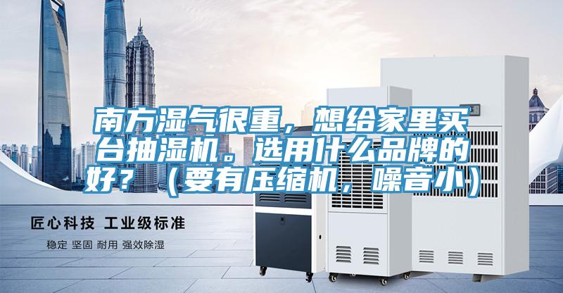 南方濕氣很重，想給家里買臺(tái)抽濕機(jī)。選用什么品牌的好？（要有壓縮機(jī)，噪音?。?></div>
								<div   id=