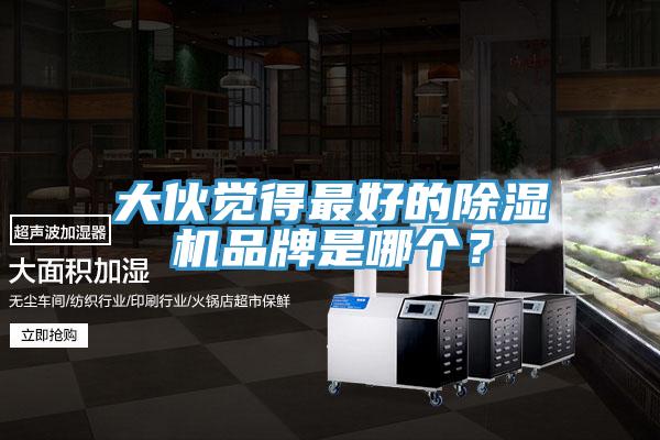 大伙覺得最好的除濕機(jī)品牌是哪個(gè)？