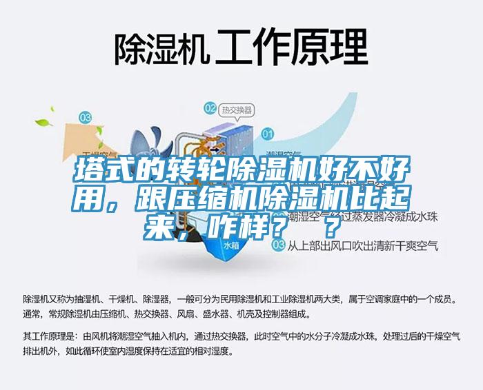 塔式的轉輪除濕機好不好用，跟壓縮機除濕機比起來，咋樣？ ？