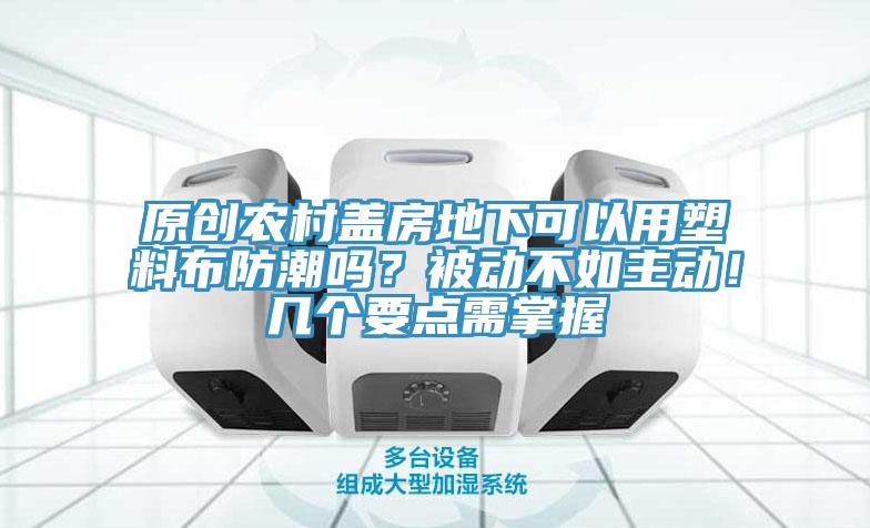 原創(chuàng)農(nóng)村蓋房地下可以用塑料布防潮嗎？被動不如主動！幾個要點需掌握