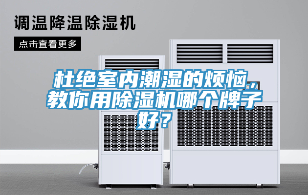 杜絕室內(nèi)潮濕的煩惱，教你用除濕機(jī)哪個(gè)牌子好？
