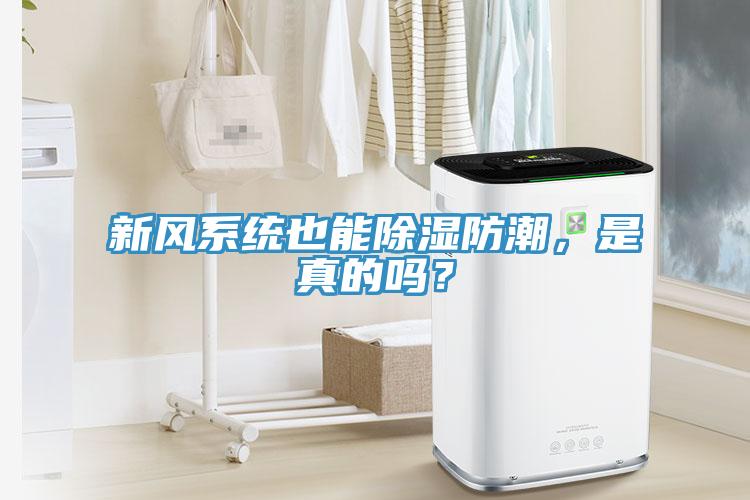 新風(fēng)系統(tǒng)也能除濕防潮，是真的嗎？