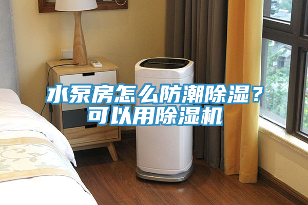 水泵房怎么防潮除濕？可以用除濕機(jī)