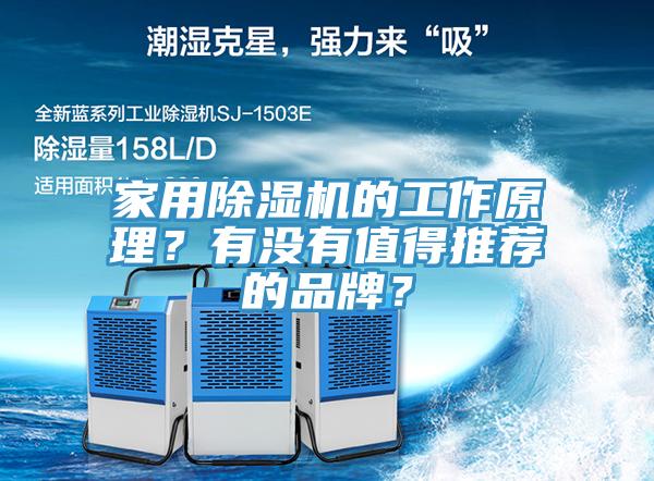 家用除濕機(jī)的工作原理？有沒有值得推薦的品牌？