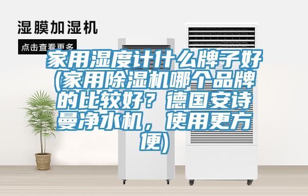 家用濕度計(jì)什么牌子好(家用除濕機(jī)哪個(gè)品牌的比較好？德國(guó)安詩(shī)曼凈水機(jī)，使用更方便)