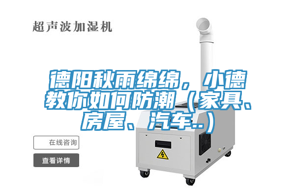 德陽秋雨綿綿，小德教你如何防潮（家具、房屋、汽車..）