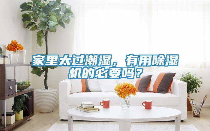 家里太過潮濕，有用除濕機的必要嗎？