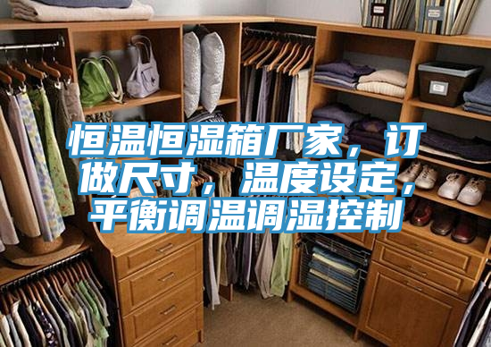 恒溫恒濕箱廠家，訂做尺寸，溫度設(shè)定，平衡調(diào)溫調(diào)濕控制