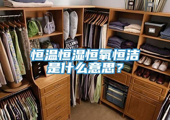 恒溫恒濕恒氧恒潔是什么意思？