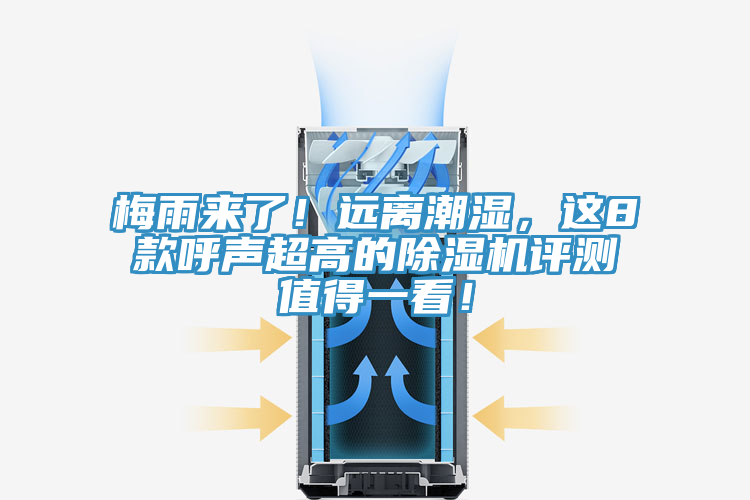 梅雨來了！遠離潮濕，這8款呼聲超高的除濕機評測值得一看！