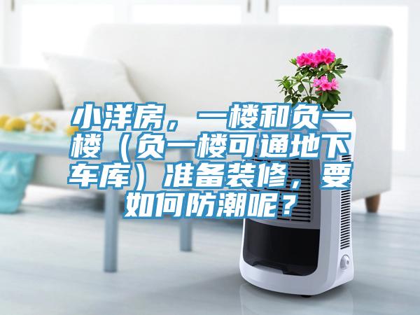 小洋房，一樓和負一樓（負一樓可通地下車庫）準備裝修，要如何防潮呢？