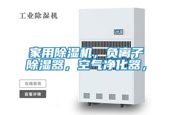 家用除濕機(jī)，負(fù)離子除濕器，空氣凈化器，