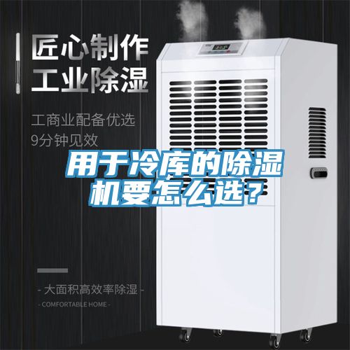 用于冷庫的除濕機要怎么選？