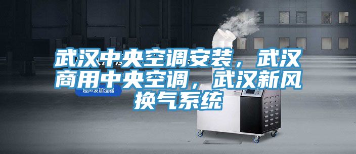 武漢中央空調(diào)安裝，武漢商用中央空調(diào)，武漢新風換氣系統(tǒng)