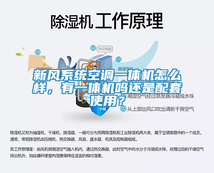 新風(fēng)系統(tǒng)空調(diào)一體機(jī)怎么樣，有一體機(jī)嗎還是配套使用？