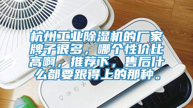 杭州工業(yè)除濕機的廠家牌子很多，哪個性價比高啊，推薦下，售后什么都要跟得上的那種。