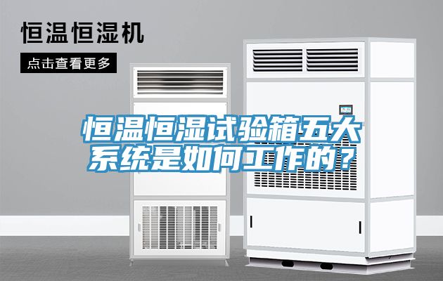 恒溫恒濕試驗(yàn)箱五大系統(tǒng)是如何工作的？