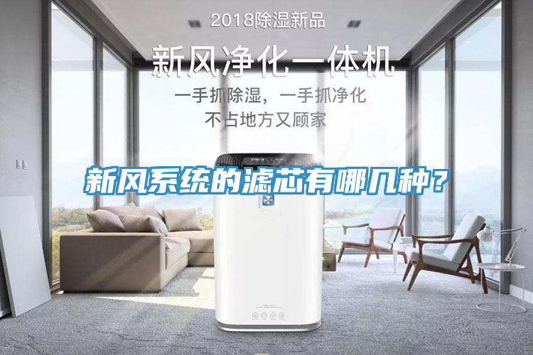 新風(fēng)系統(tǒng)的濾芯有哪幾種？