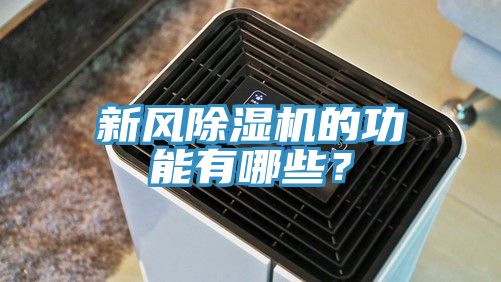 新風(fēng)除濕機(jī)的功能有哪些？