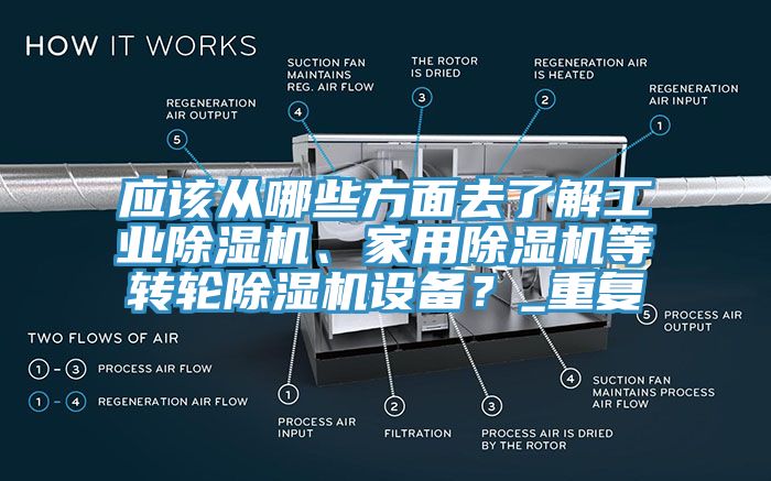 應(yīng)該從哪些方面去了解工業(yè)除濕機(jī)、家用除濕機(jī)等轉(zhuǎn)輪除濕機(jī)設(shè)備？_重復(fù)