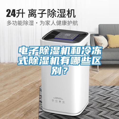 電子除濕機(jī)和冷凍式除濕機(jī)有哪些區(qū)別？