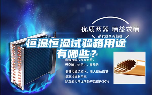 恒溫恒濕試驗(yàn)箱用途有哪些？