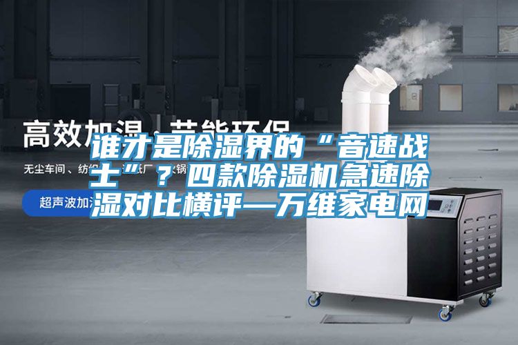誰(shuí)才是除濕界的“音速戰(zhàn)士”？四款除濕機(jī)急速除濕對(duì)比橫評(píng)—萬(wàn)維家電網(wǎng)